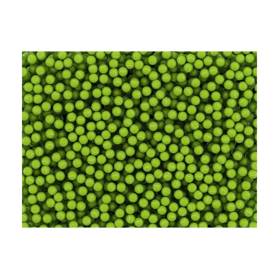 Fototapet vlies - Bile de tenis de fundal - 300 x 231 cm