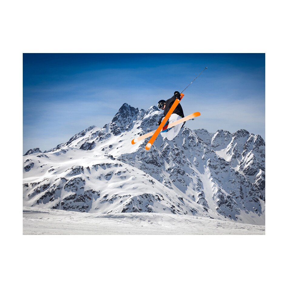 Fototapet vlies - Munte de schi - 350 x 270 cm