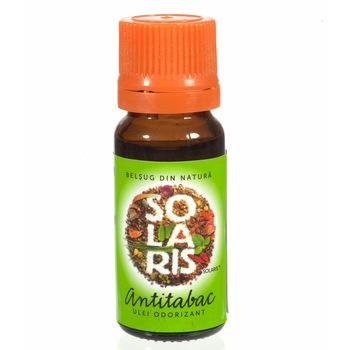 Ulei Aromo Antitabac, Solaris, 10 ml Ulei Aromo Antitabac, Solaris, 10 ml