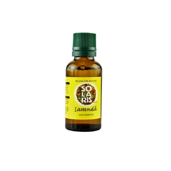 Ulei Esential Lavanda, Solaris, 30 ml Ulei Esential Lavanda, Solaris, 30 ml
