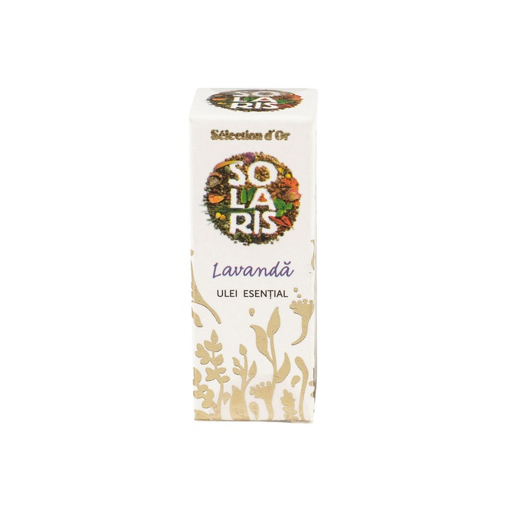 Ulei esential de Lavanda 30 ml Solaris – Relaxare, Somn Odihnitor, Aromaterapie si Ingrijire Naturala