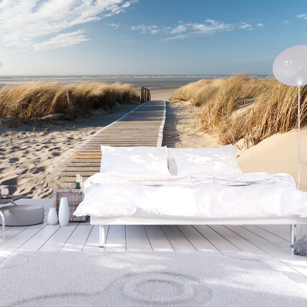 Fototapet vlies - North Sea beach, Langeoog - 450 x 270 cm