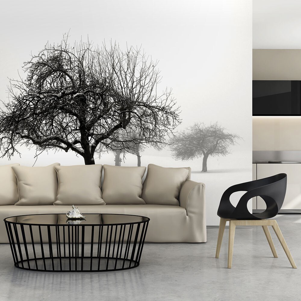 Fototapet vlies - winter - trees - 450 x 270 cm