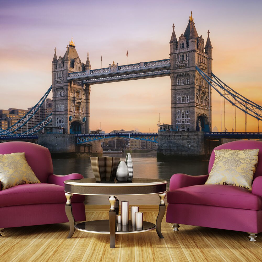 Fototapet vlies - Tower Bridge at dawn - 450 x 270 cm