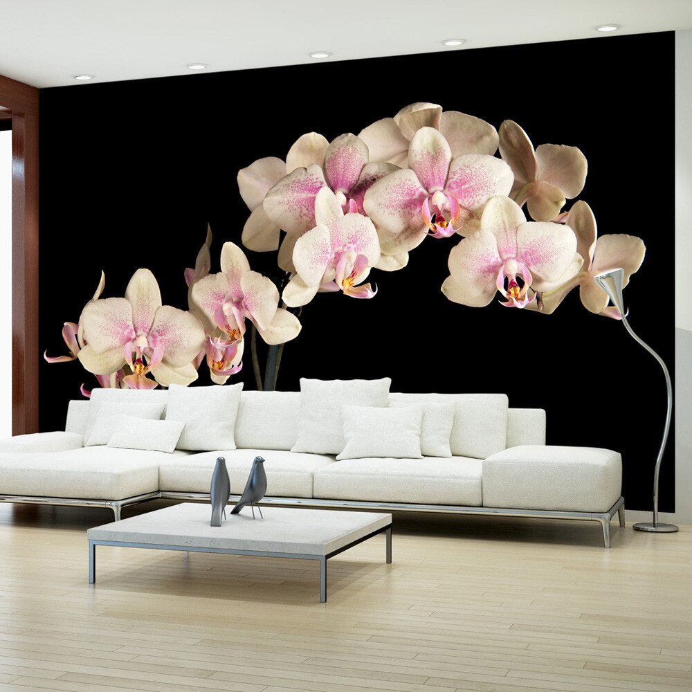 Fototapet vlies - Blooming orchid - 450 x 270 cm