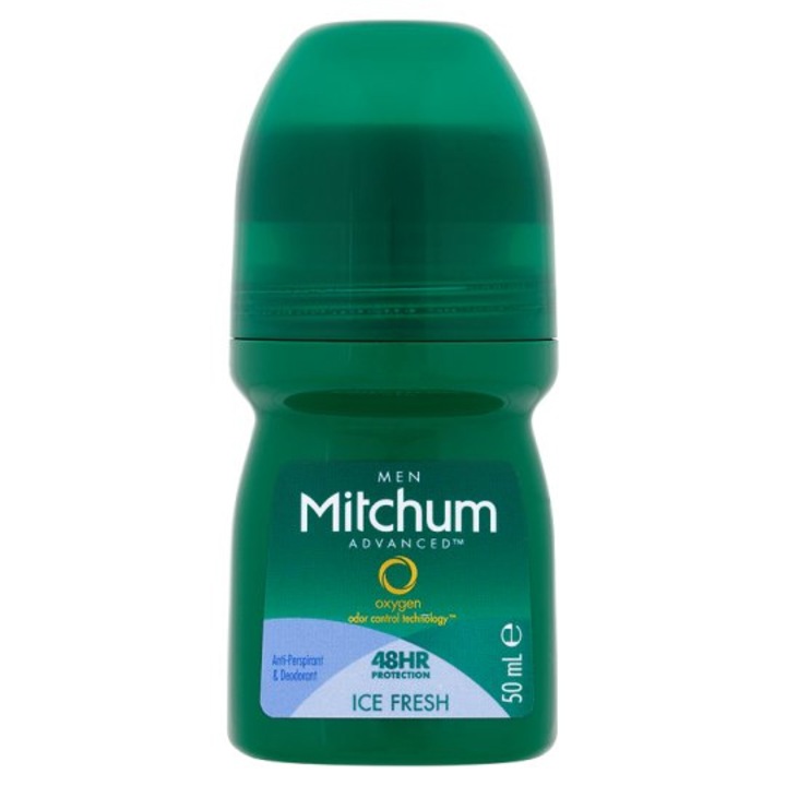 Deodorant antiperspirant roll-on Mitchum Ice Fresh pentru barbati, 50 ml