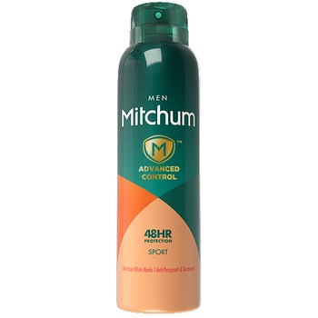 Deodorant antiperspirant spray Mitchum Sport pentru barbati, 200 ml Deodorant antiperspirant spray Mitchum Sport pentru barbati, 200 ml