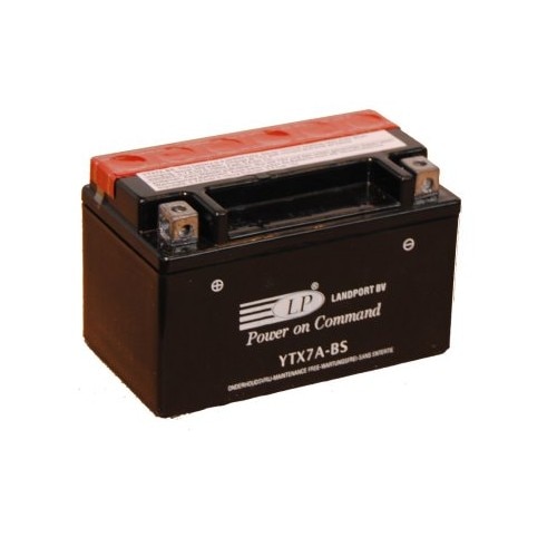 Baterie moto LANDPORT 6Ah YTX7A-BS