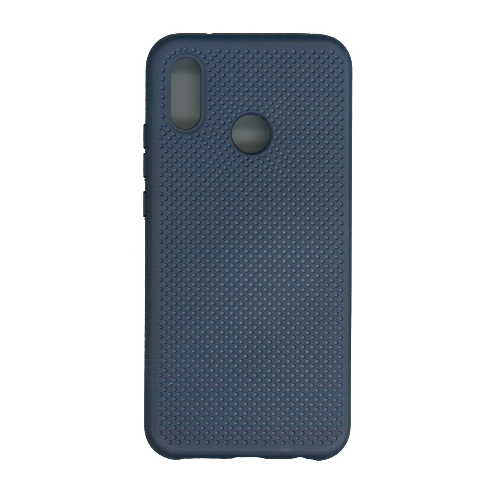 Husa din silicon cu perforatii, Eurocell, pentru Huawei P20 Lite, albastru