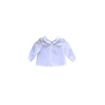 Bluza, Ada Rose, Alba, bumbac, varsta 3 - 6 luni Bluza, Ada Rose, Alba, bumbac, varsta 3 - 6 luni