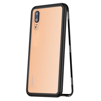 Husa 360 Magnetic Protection - Huawei P20 - Negru Husa 360 Magnetic Protection - Huawei P20 - Negru