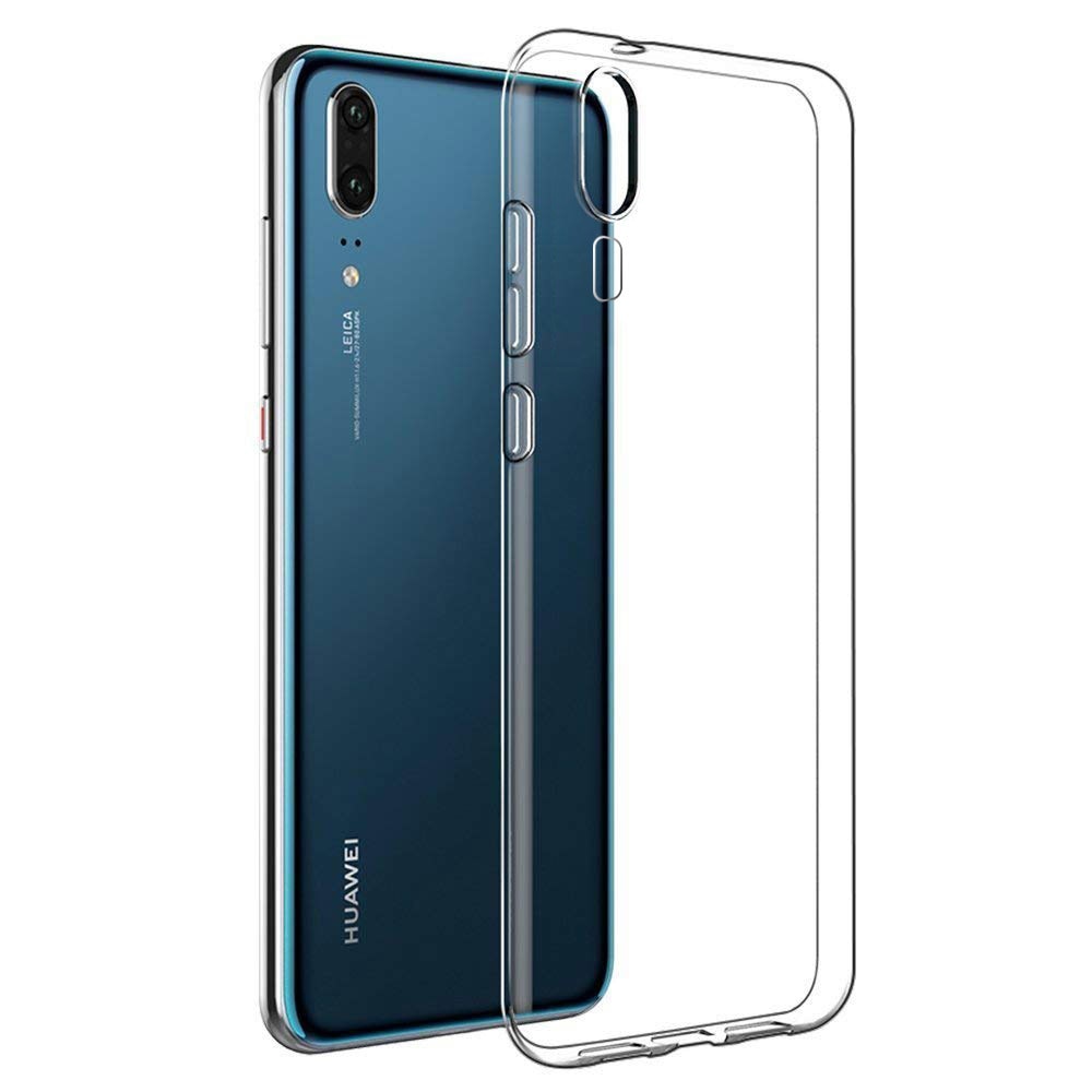 Husa de protectie ultraslim Huawei P20, Silicon, Transparenta