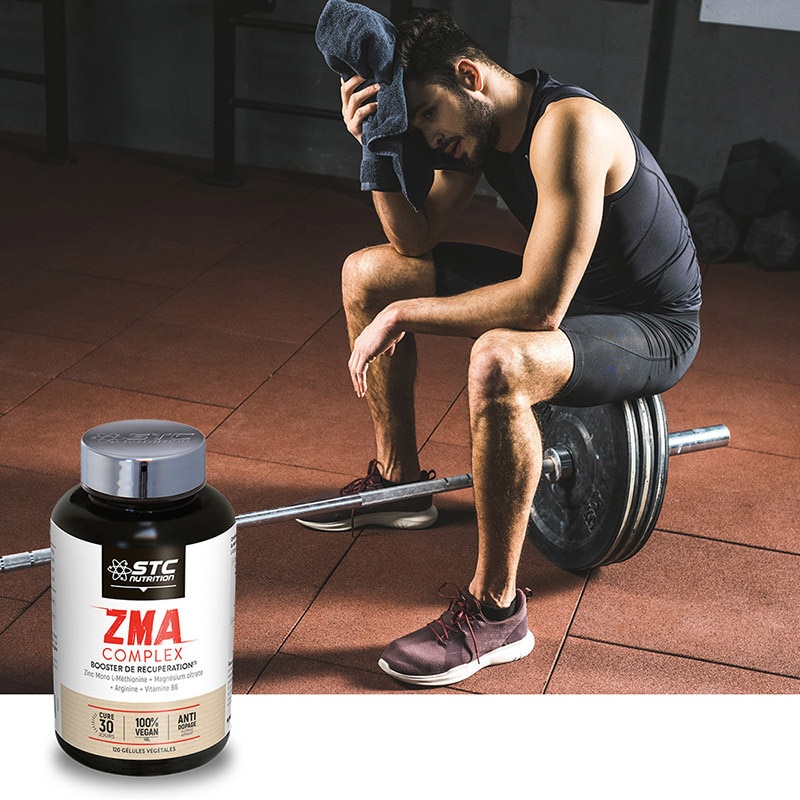 Supliment pentru recuperare, ZMA complex flacon 120 capsule Zinc