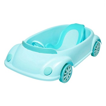 Cadita copii tip masinuta Bebeking Bleu Cadita copii tip masinuta Bebeking Bleu