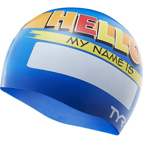 Casca de inot Hello my Name Is - 420 - Albastru