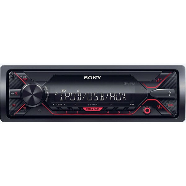Radio CD auto MAGSTAR SONY DSXA210UI, 4 X 45, USB AUX