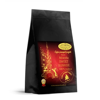 Cafea boabe Sweet Sunrise Blend Maison du Cafe 100 % Arabica pachet special 10 kg Cafea boabe Sweet Sunrise Blend Maison du Cafe 100 % Arabica pachet special 10 kg