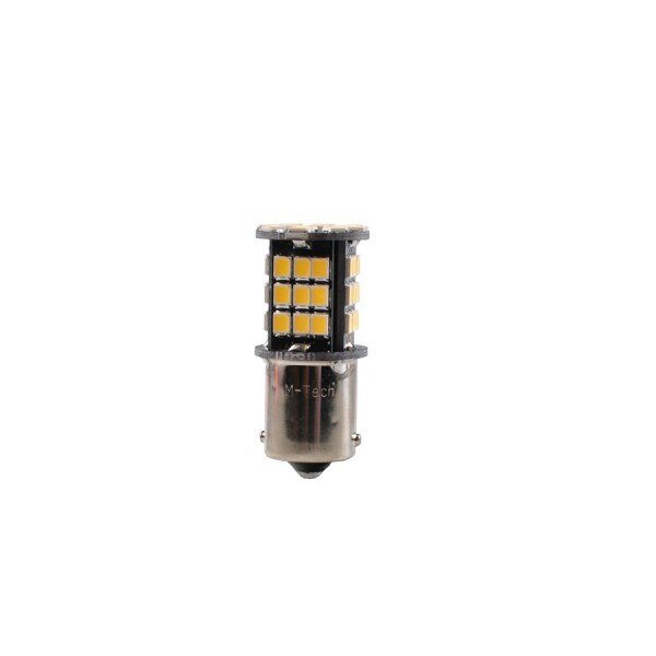Set 2 bucati Bec M-Tech Bal15s 48xSMD2835 CANBUS 12V alb