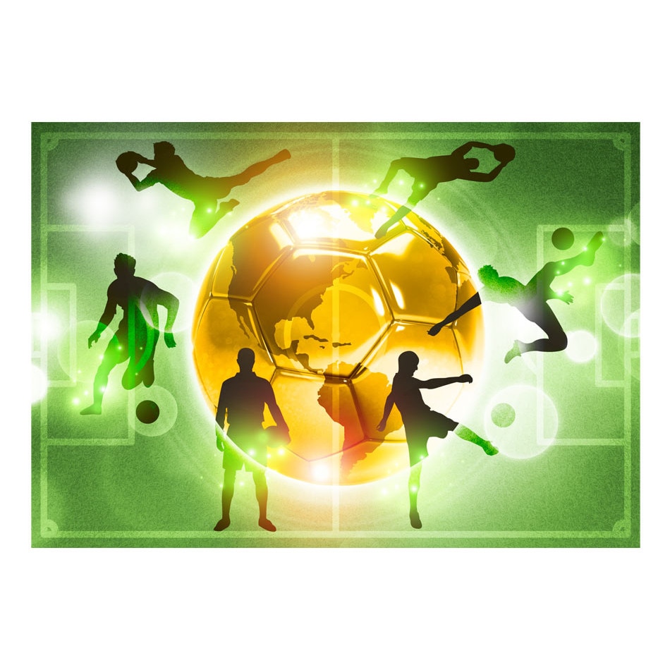Fototapet vlies - Antrenament de fotbal - 350 x 245 cm