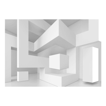 Fototapet vlies - Geometria alba - 100 x 70 cm Fototapet vlies - Geometria alba - 100 x 70 cm