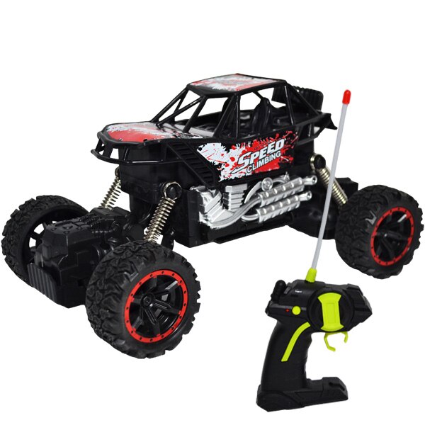 Masinuta Jeep cu telecomandasi acumulator , suspensii, 20x11,5x11 cm , Robentoys