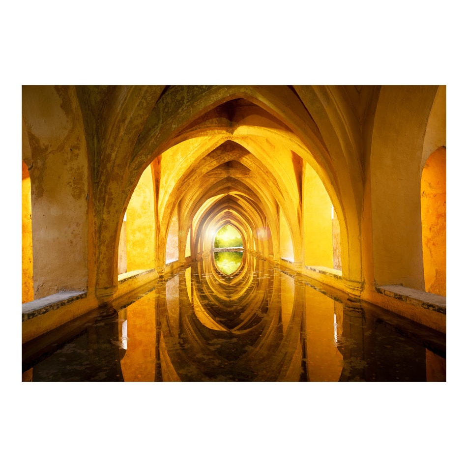 Fototapet vlies - Coridorul de Aur - 400 x 280 cm