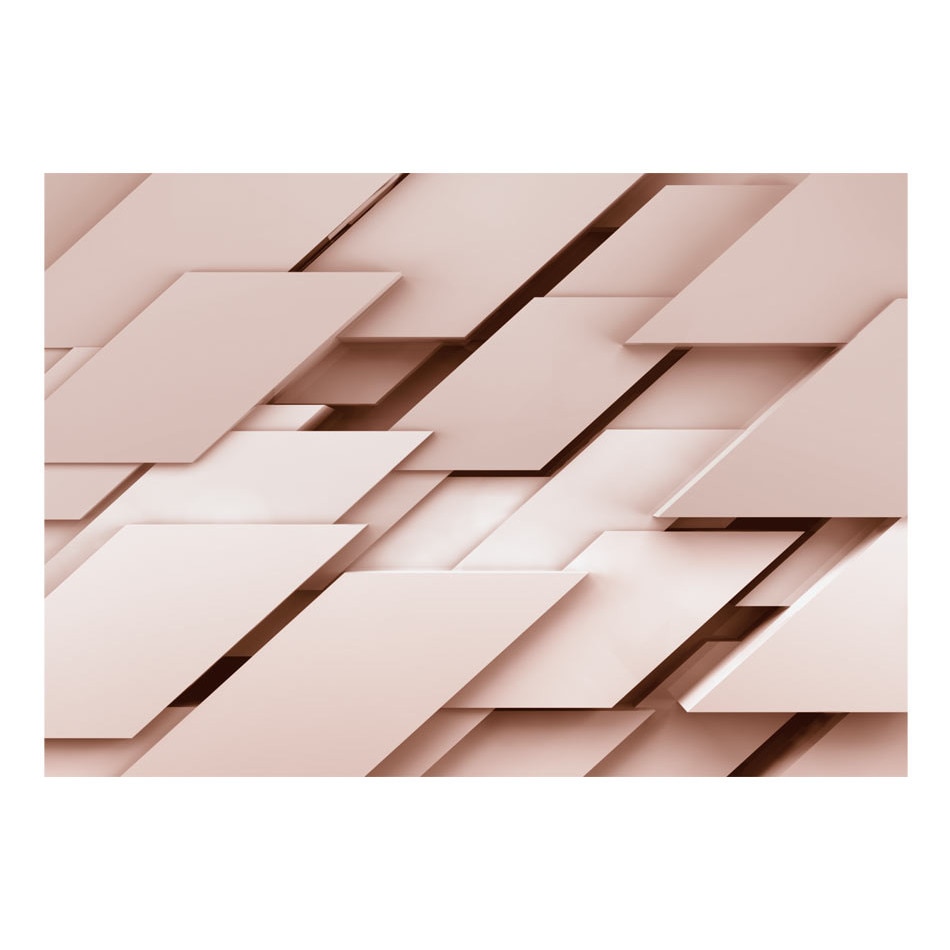 Fototapet vlies - Gandeste roz - 350 x 245 cm