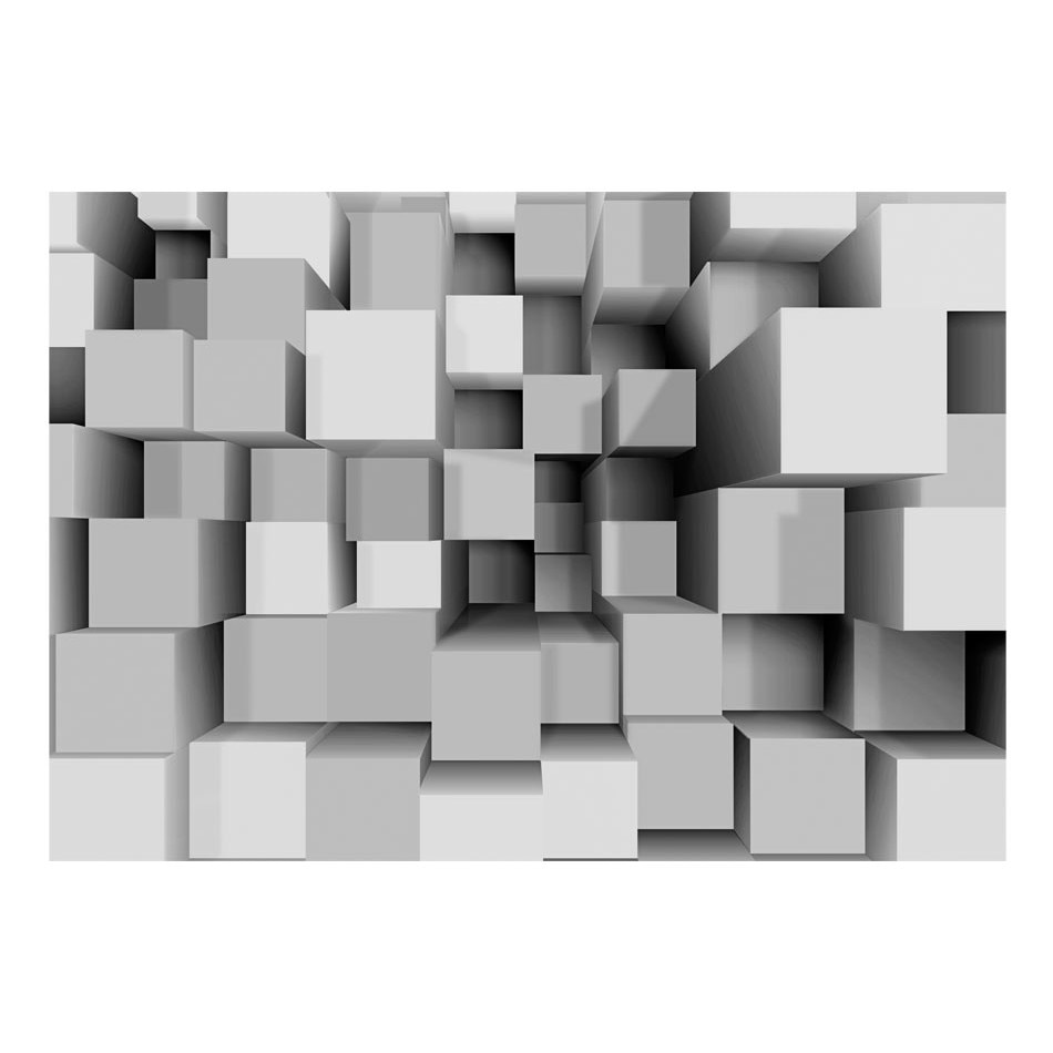 Fototapet - Puzzle geometric - 200 x 140 cm