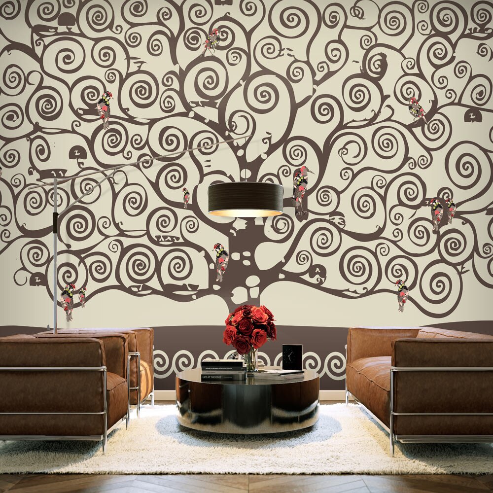 Fototapet vlies - Spiral branches - 350 x 270 cm