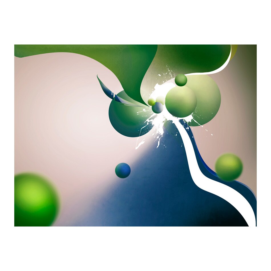 Fototapet vlies - Explozie geometrica - 200 x 154 cm
