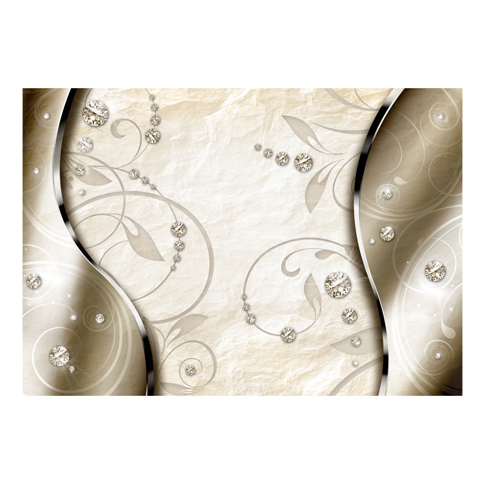 Fototapet vlies - Ornament de aur - 350 x 245 cm