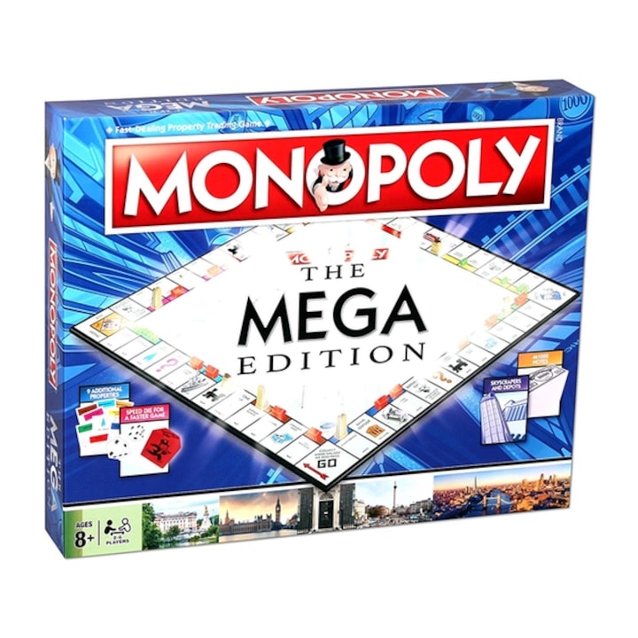 Joc Monopoly - Mega Edition, limba engleza