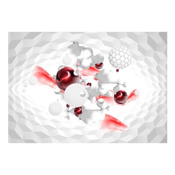 Fototapet vlies - Rasa de culori rosu - 400 x 280 cm Fototapet vlies - Rasa de culori rosu - 400 x 280 cm