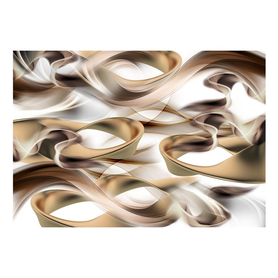 Fototapet vlies - Lumea rasucite - 300 x 210 cm