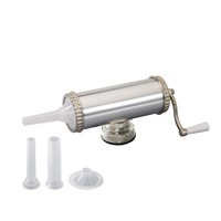 pachet aparat de umplut si facut carnati manual capacitate 25kg aluminiu 3 palnii incluse  termos din inox 05 litri imagen 16_0_
0