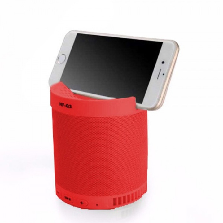 Компактна Безжична стерео Wireless Bluetooth колона , Червена