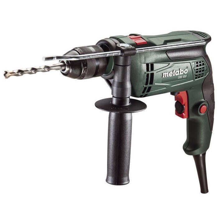Masina de gaurit cu percutie METABO SBE 650, 650 W puterea nominala