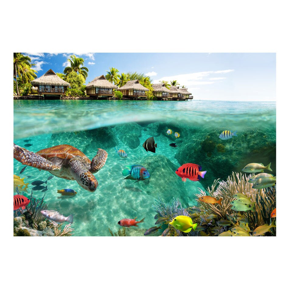 Fototapet vlies - Sub suprafata apei - 100 x 70 cm