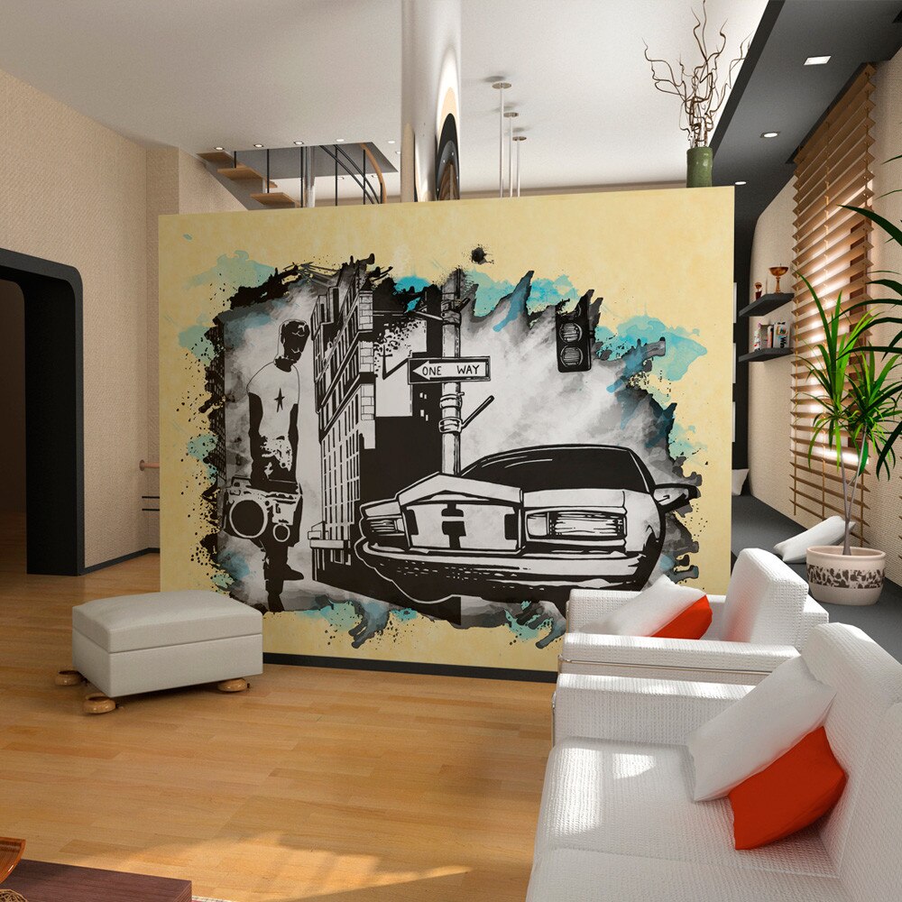 Fototapet vlies - Urban atmosphere - 350 x 270 cm