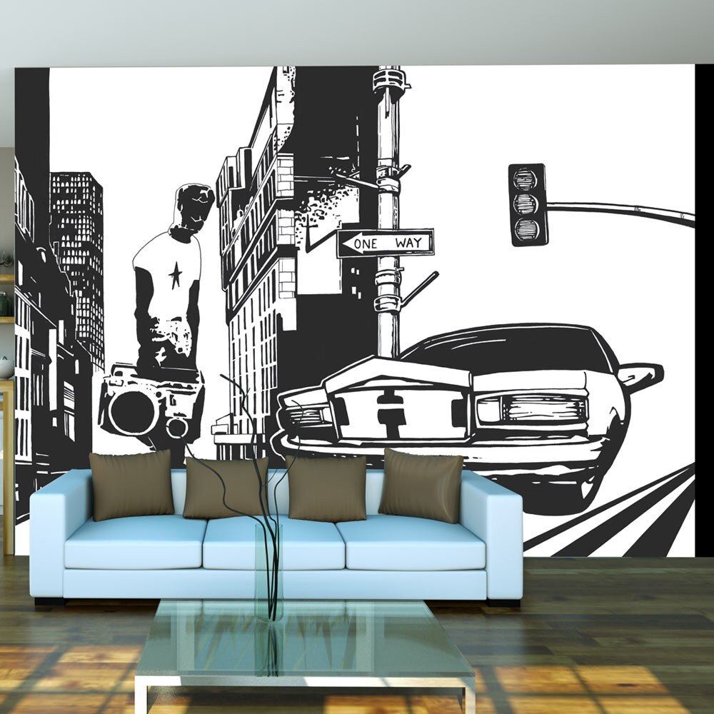 Fototapet vlies - Urban style - 350 x 270 cm