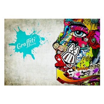 Fototapet vlies - Graffiti frumusete - 250 x 175 cm Fototapet vlies - Graffiti frumusete - 250 x 175 cm