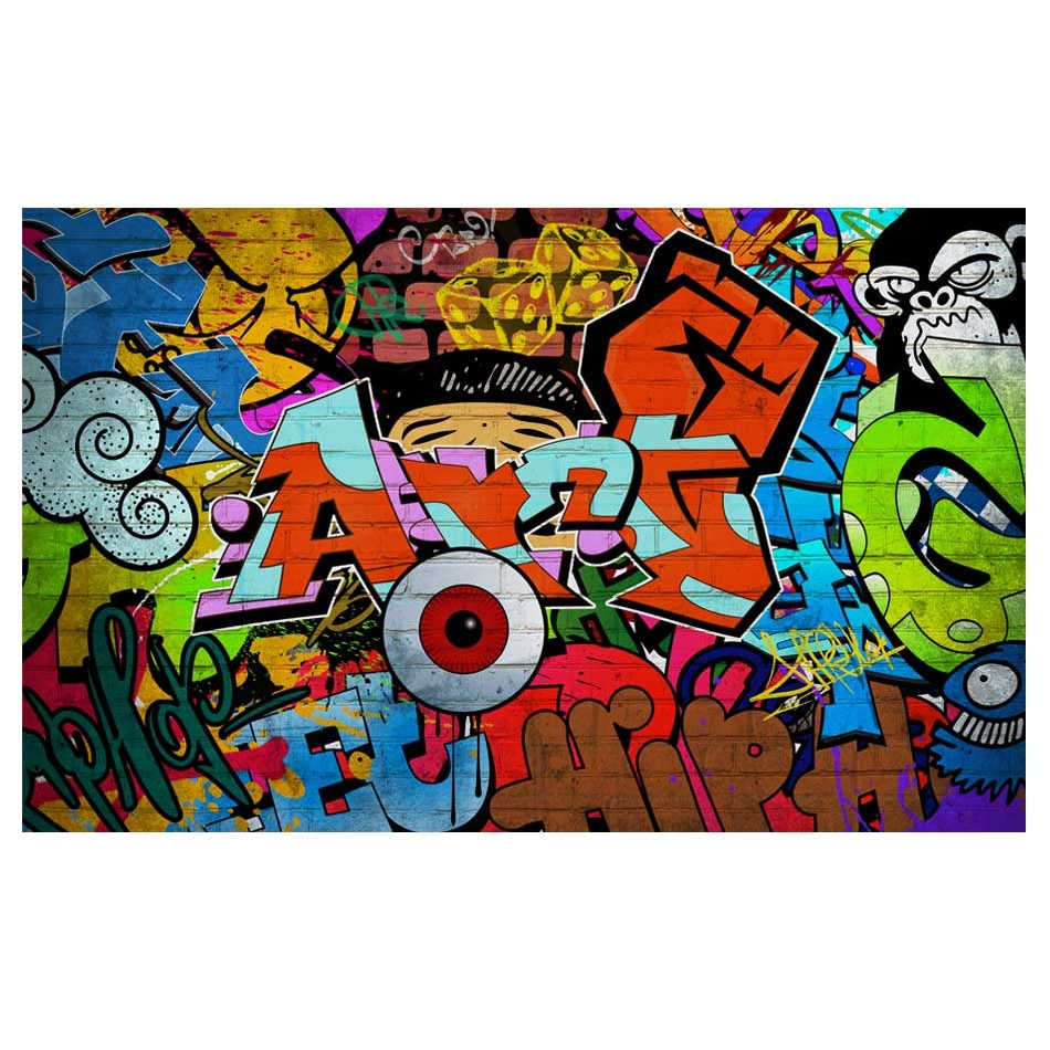 Fototapet vlies - Arta graffiti - 400 x 280 cm