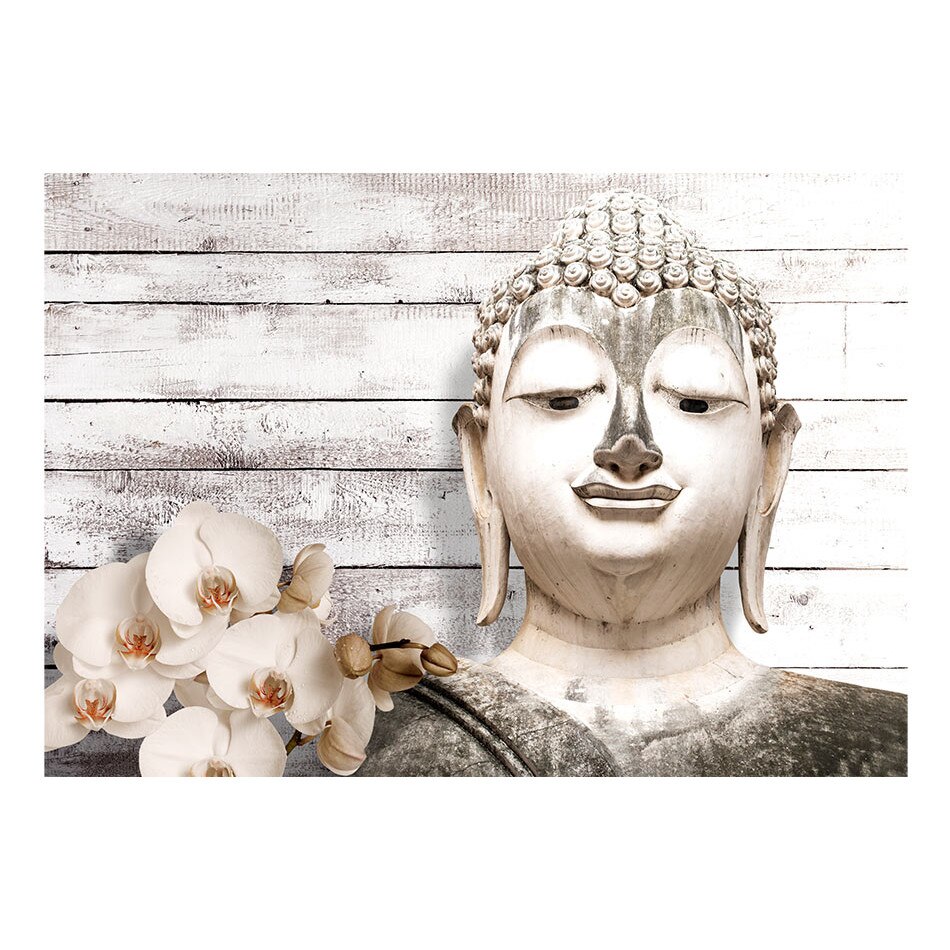 Fototapet vlies - Zambetul Buddha - 300 x 210 cm
