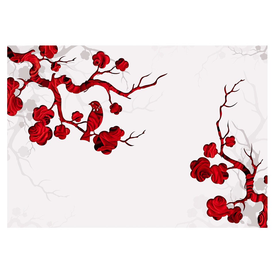 Fototapet vlies - Tufa rosie - 400 x 280 cm