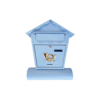 Cutie postala cu suport de ziar, Strend Pro SK-252190, alba, 45x37x10 cm Cutie postala cu suport de ziar, Strend Pro SK-252190, alba, 45x37x10 cm