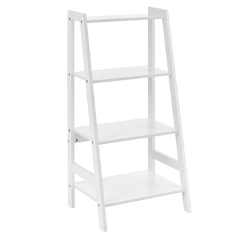 Raft tip scara Silvia, en.casa, 90 x 43 x 32 cm, placa MDF, lacuit, alb Raft tip scara Silvia, en.casa, 90 x 43 x 32 cm, placa MDF, lacuit, alb