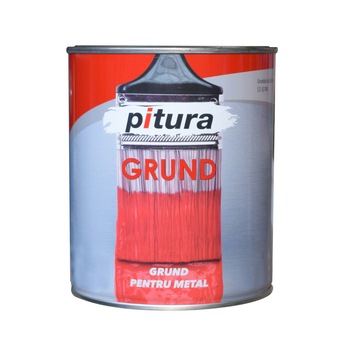 Grund pentru metal, rosu oxid, interior / exterior, 4 L, Pitura, Kober Grund pentru metal, rosu oxid, interior / exterior, 4 L, Pitura, Kober