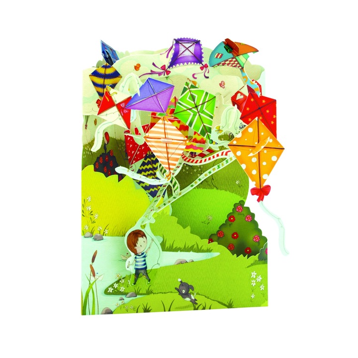 Felicitare 3D Swing Cards, Zmeu