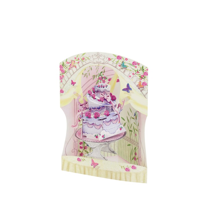 Картичка Santoro Celebration Cake, Swing Cards