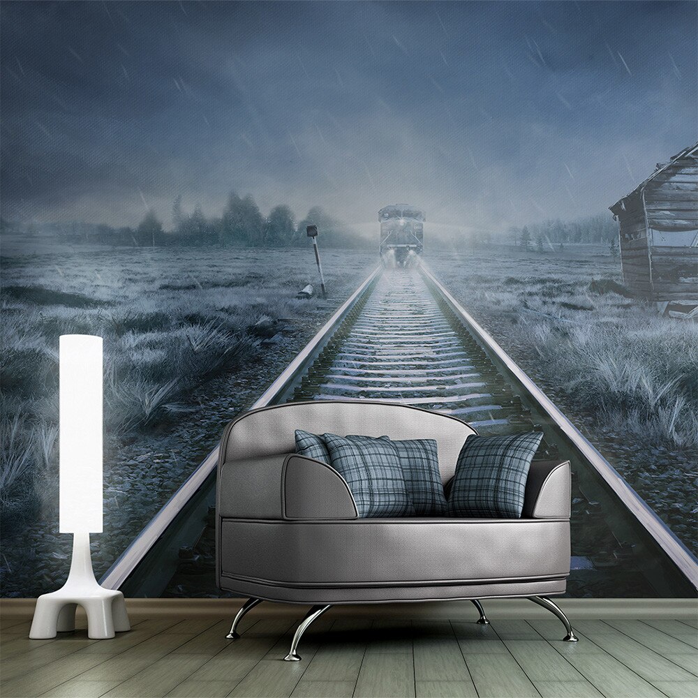 Fototapet vlies - The ghost train - 350 x 270 cm